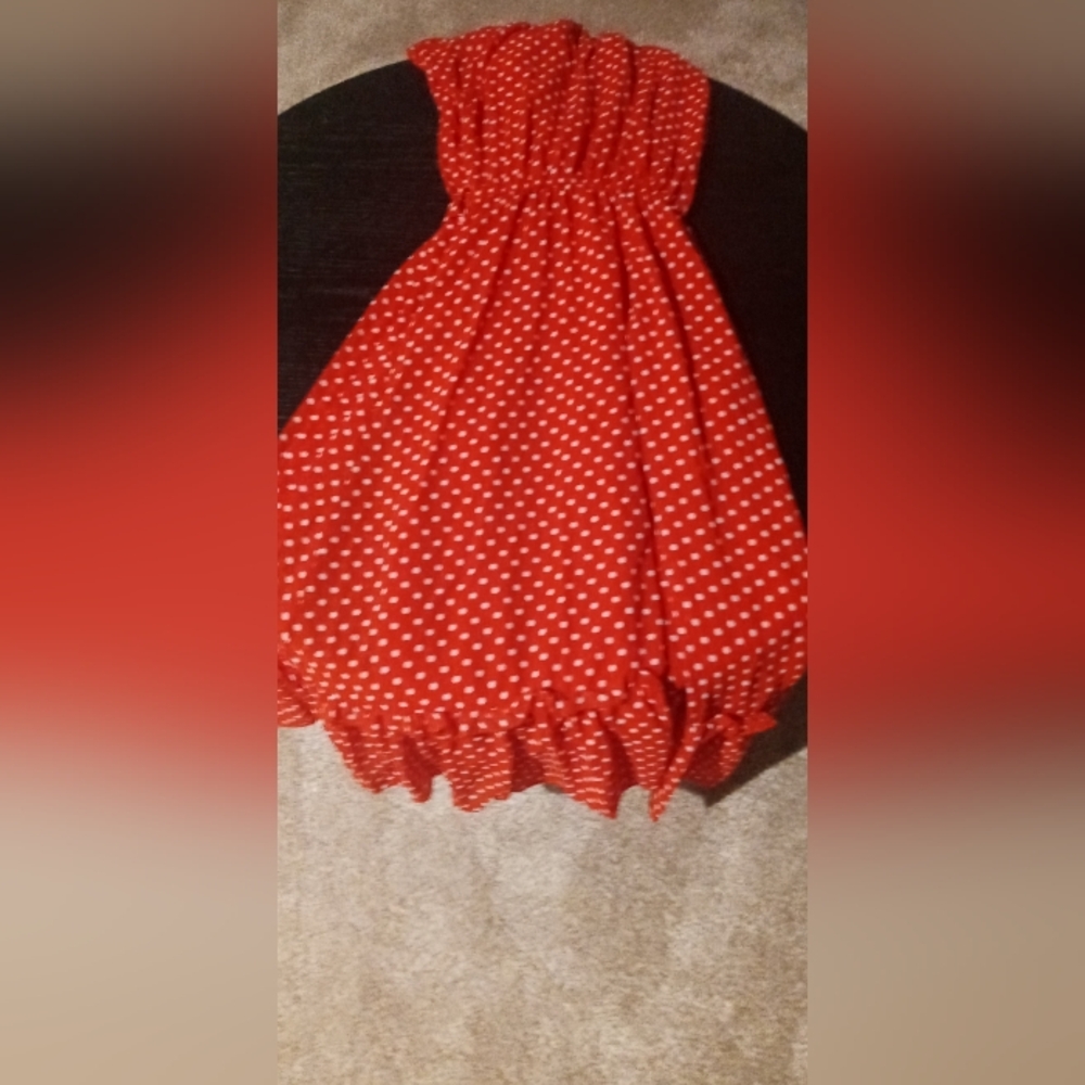 Red Polka Dot Dress - Picture 3 of 3